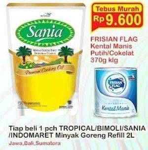 Promo Harga TROPICAL/BIMOLI/SANIA/INDOMARET Minyak Goreng 2ltr  - Indomaret