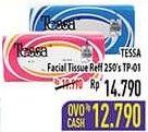 Promo Harga TESSA Facial Tissue TP01 250 pcs - Hypermart