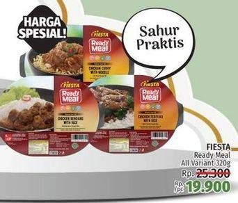 Promo Harga FIESTA Ready Meal All Variants 320 gr - LotteMart
