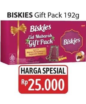 Promo Harga Biskies Eid Mubarak Gift Pack 192 gr - Alfamidi
