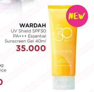 Promo Harga WARDAH UV Shield  SPF 30 PA+++ 40 ml - Watsons