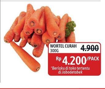 Promo Harga Wortel Curah per 300 gr - Alfamidi