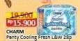 Charm Pantyliner Cooling Fresh