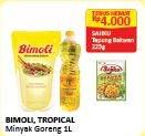 Promo Harga BIMOLI/TROPICAL Minyak Goreng 1 L  - Alfamart