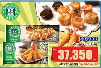 Promo Harga So Good Shumai Furai 180 gr - Hari Hari