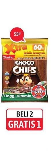 Promo Harga SIMBA Cereal Choco Chips 55 gr - Alfamidi