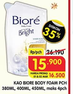 Biore Body Foam Bright