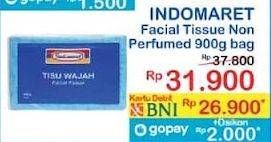 Promo Harga Indomaret Facial Tissue Non Perfumed 900 gr - Indomaret
