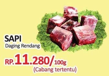 Promo Harga Daging Rendang Sapi per 100 gr - Yogya