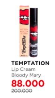 Promo Harga ELOI COCO Temptation Lip Cream Bloody Marry  - Watsons
