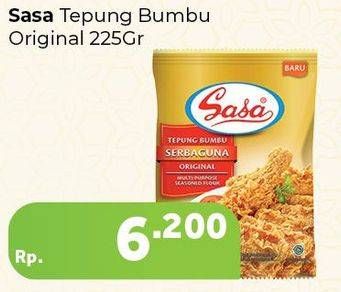 Promo Harga Sasa Tepung Bumbu Original 225 gr - Carrefour