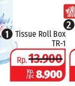 Promo Harga LION STAR Tissue Roll Box TR-1  - Lotte Grosir