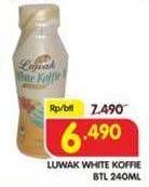 Promo Harga Luwak White Koffie Ready To Drink 240 ml - Superindo