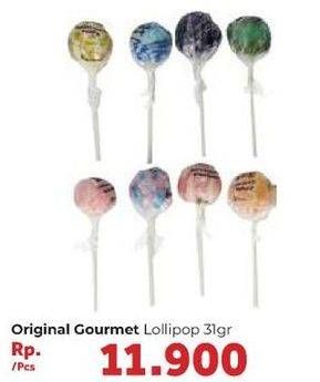 Promo Harga ORIGINAL GOURMET Lollipop 31 gr - Carrefour