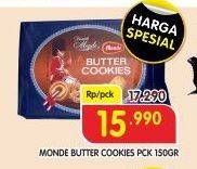 Promo Harga MONDE Butter Cookies 150 gr - Superindo