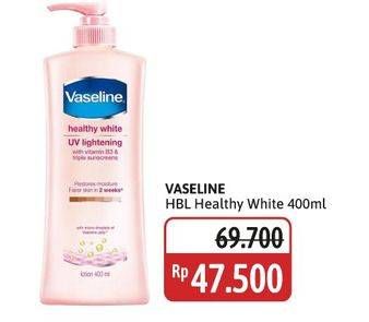 Promo Harga Vaseline Body Lotion UV Lightening 400 ml - Alfamidi