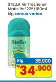 Promo Harga Stella Matic Refill All Variants 225 ml - Indomaret