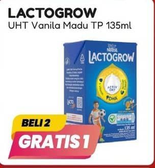 Promo Harga Lactogrow Susu UHT 135 ml - Alfamart