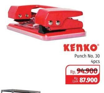 Promo Harga KENKO Punch No30 4 pcs - Lotte Grosir