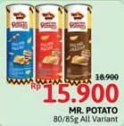 Promo Harga Mister Potato Snack Crisps All Variants 80 gr - Alfamidi
