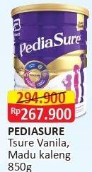 Promo Harga PEDIASURE Complete Triplesure Vanila, Madu 850 gr - Alfamart