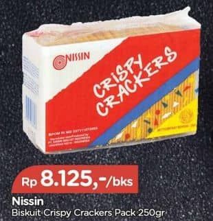 Promo Harga Nissin Crispy Crackers 250 gr - TIP TOP