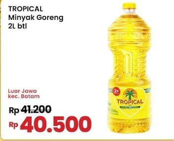 Promo Harga Tropical Minyak Goreng 2000 ml - Indomaret