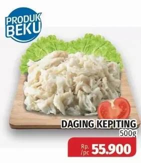 Promo Harga Daging Kepiting per 500 gr - Lotte Grosir