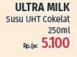 Promo Harga ULTRA MILK Susu UHT Coklat 250 ml - Lotte Grosir