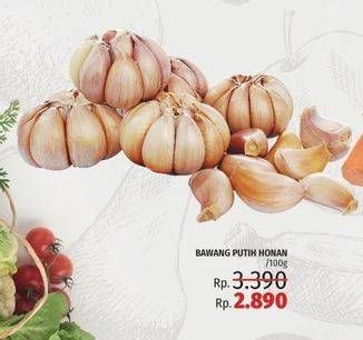 Promo Harga Bawang Putih Honan per 100 gr - LotteMart