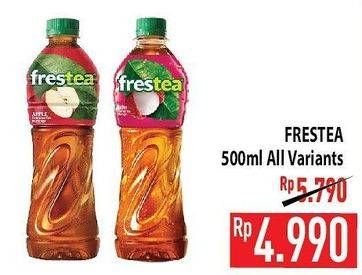 Promo Harga FRESTEA Minuman Teh All Variants 500 ml - Hypermart