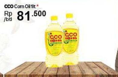 Promo Harga CCO Corn Oil 1 ltr - Carrefour