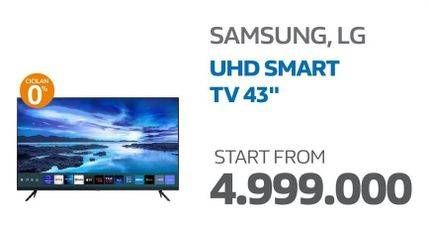 Promo Harga SAMSUNG UHD Smart TV 43  - Electronic City