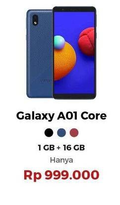 Promo Harga SAMSUNG Galaxy A01 Core 1GB 16GB  - Erafone