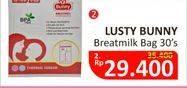 Promo Harga LUSTY BUNNY Breastmilk Bag 30 pcs - Alfamidi