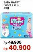 Promo Harga Baby Happy Body Fit Pants XXL18 18 pcs - Indomaret