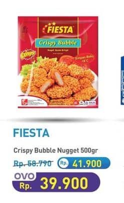 Promo Harga Fiesta Naget Crispy Bubble 500 gr - Hypermart