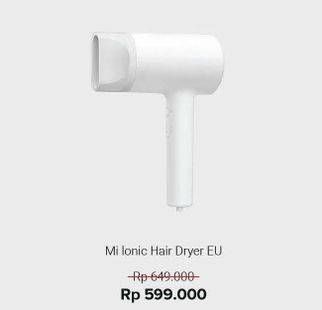 Promo Harga XIAOMI Mi Ionic Hair Dryer  - Erafone