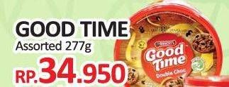 Promo Harga GOOD TIME Chocochips Assorted Cookies Tin 277 gr - Yogya