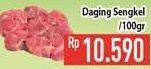 Promo Harga Daging Sengkel (Shankle) per 100 gr - Hypermart