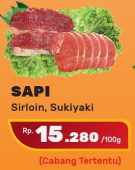 Promo Harga Sirloin/ Sukiyaki  - Yogya