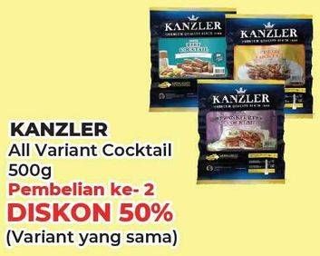 Promo Harga Kanzler Cocktail All Variants 500 gr - Yogya