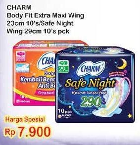 Promo Harga CHARM Body Fit / Safe Night  - Indomaret