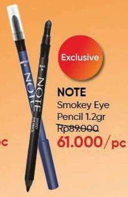Promo Harga NOTE Smokey Eye Pencil 1 gr - Guardian