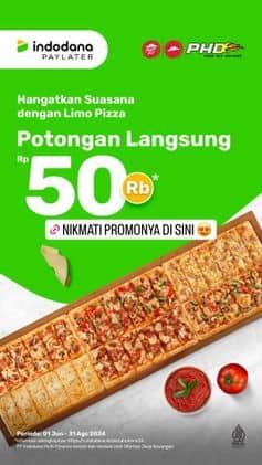 Promo Harga Potongan Langsung Rp50rb  - Pizza Hut