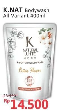 Promo Harga K Natural White Body Wash All Variants 400 ml - Alfamart