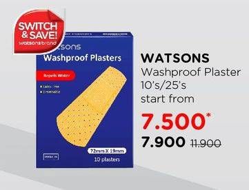 Promo Harga WATSONS Plaster 10 pcs - Watsons