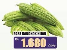 Promo Harga Pare Bangkok Hijau per 100 gr - Hari Hari