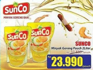 Promo Harga SUNCO Minyak Goreng 2000 ml - Hari Hari