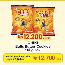 Promo Harga Chiki Balls Chicken Snack Butter Cookies 100 gr - Indomaret